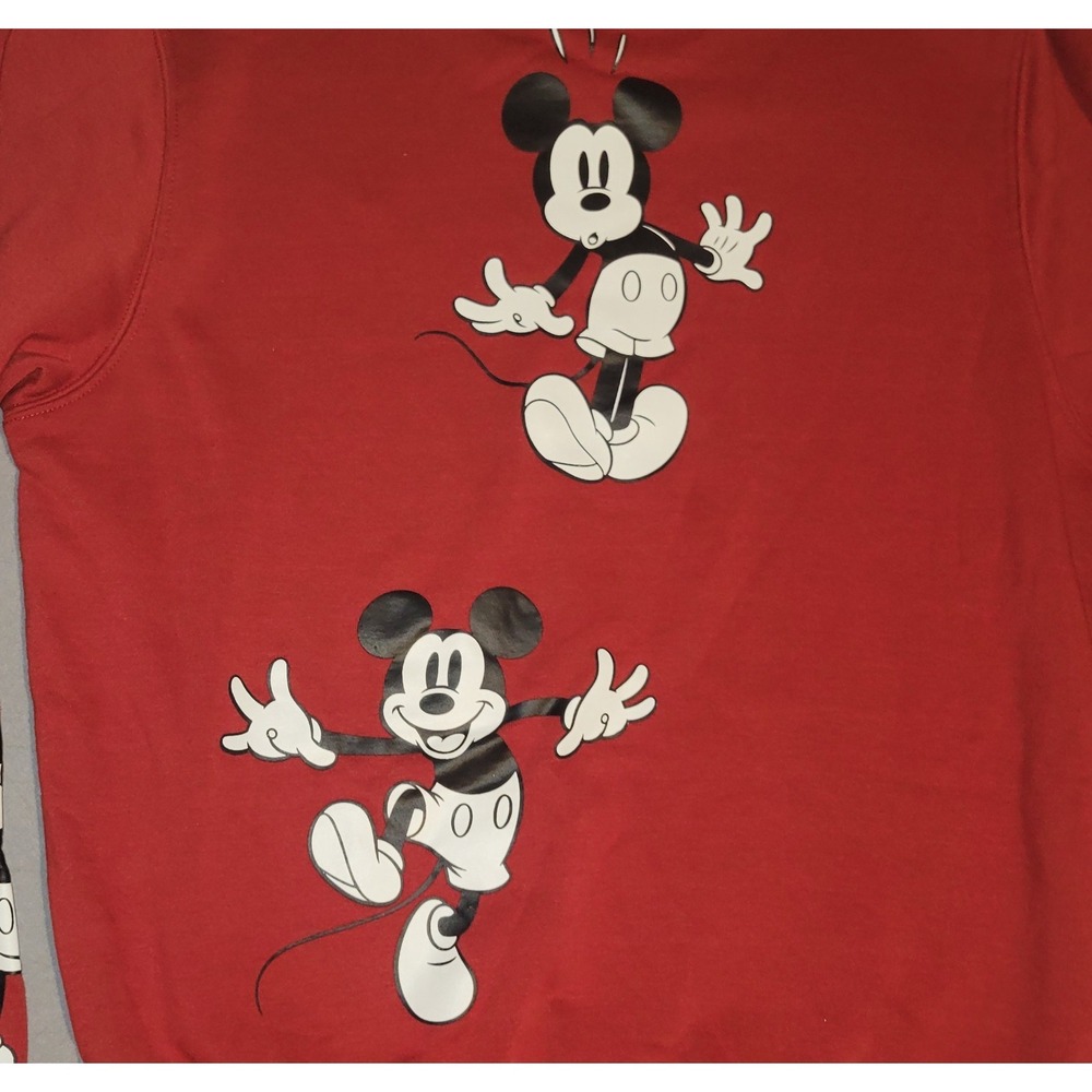 Disney Mickey Mouse Cartoons All Over Print Sweatshirt Retro Vintage Style M - Picture 5 of 7